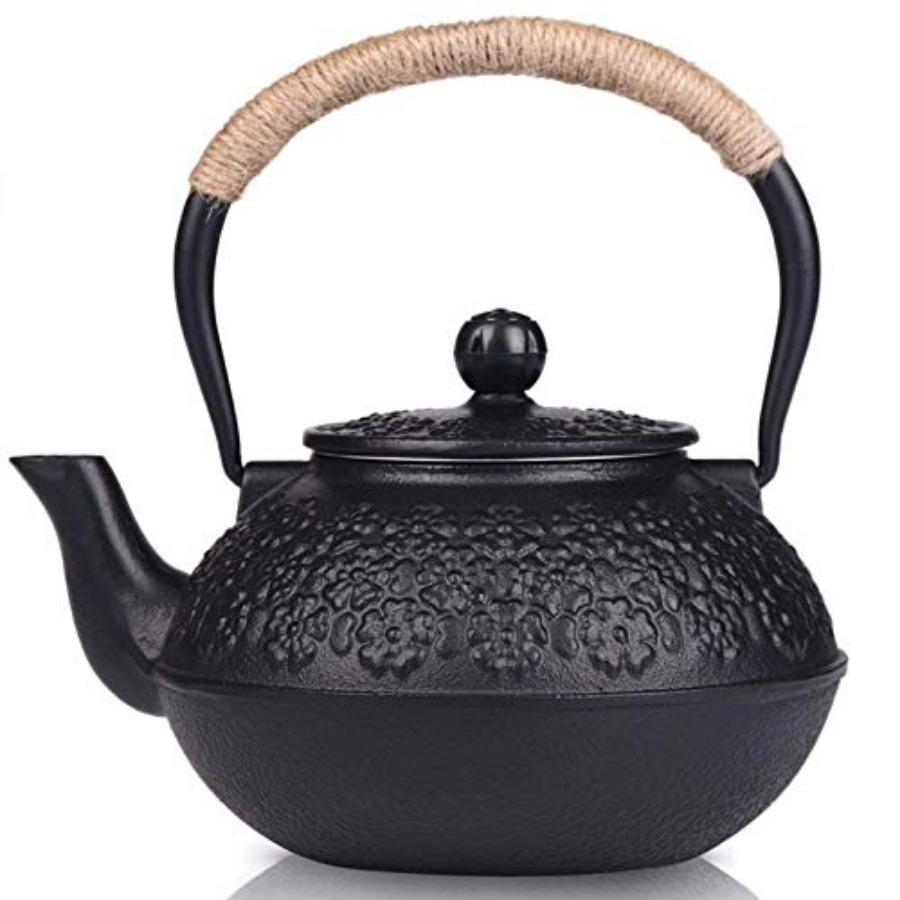 Loose Leaf Tea Infuser - Cast Iron Teapot 40oz/ Japanese Tetsubin