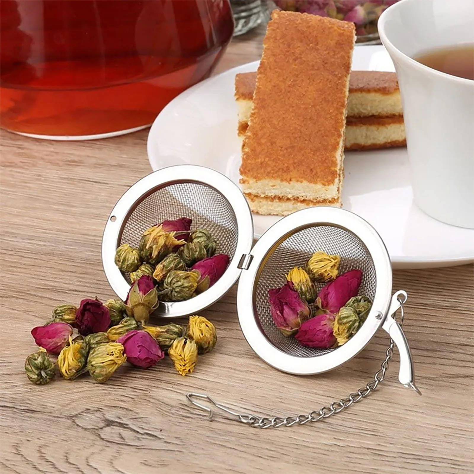2-10pcs Stainless Steel Ball M – Loose Leaf Tea Infuser recenzja i cena