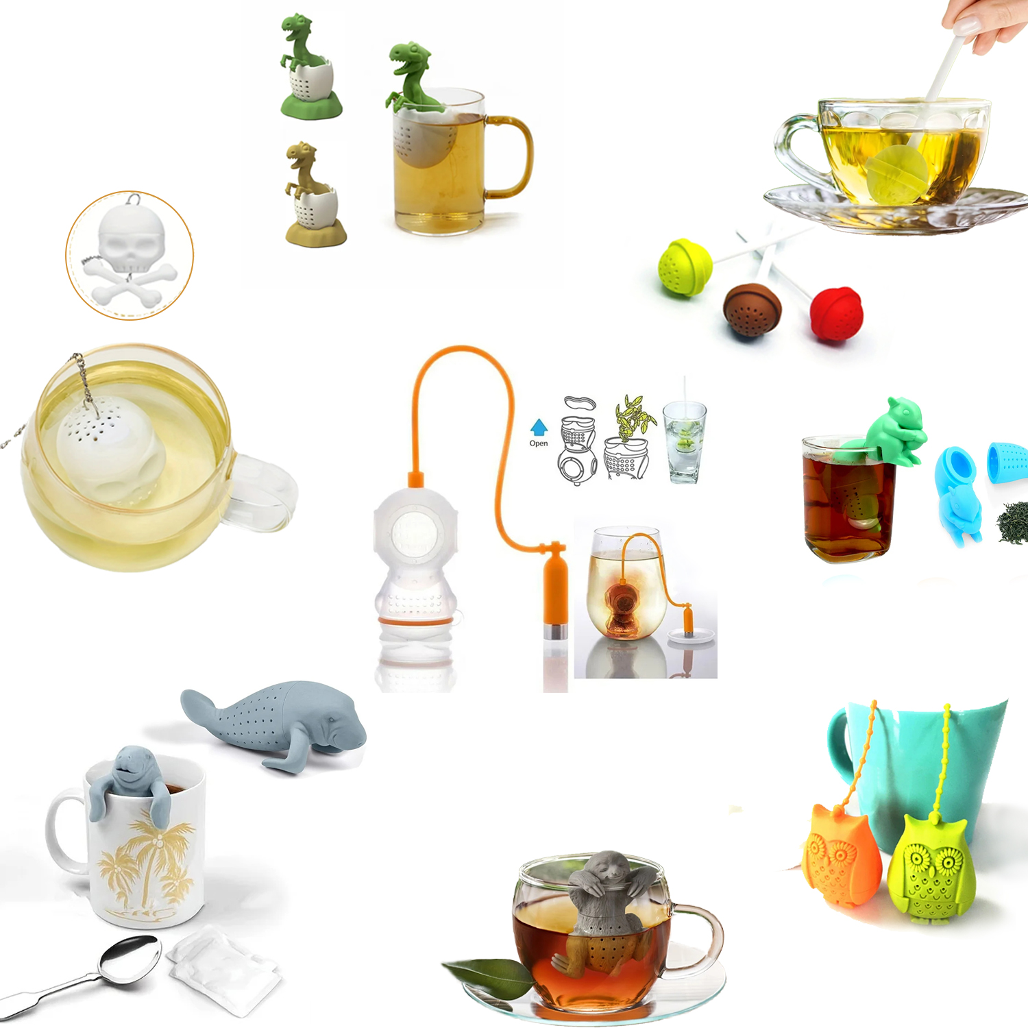 Tea Infuser Silicone Tea Strai – Loose Leaf Tea Infuser recenzja i cena