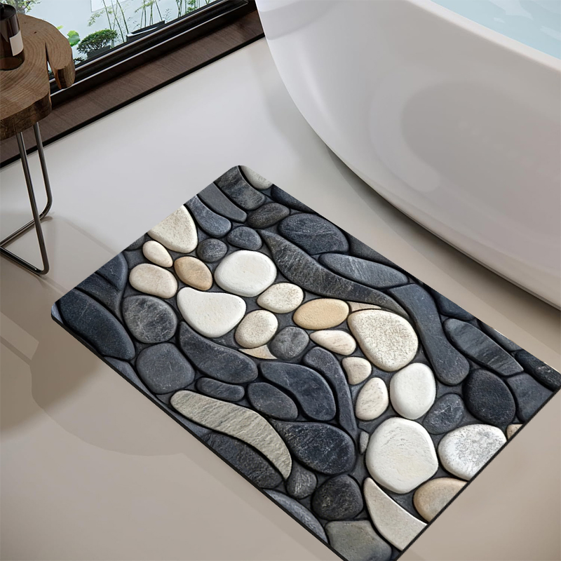 Pebble Pattern Diatomite Rug F – Sustainable Living Eco Friendly recenzja i cena