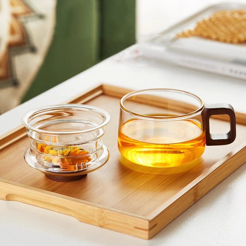 200/400ml Glass Tea Cup With I – Loose Leaf Tea Infuser recenzja i cena