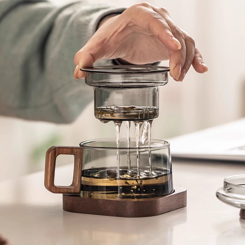200/400ml Glass Tea Cup With I – Loose Leaf Tea Infuser recenzja i cena