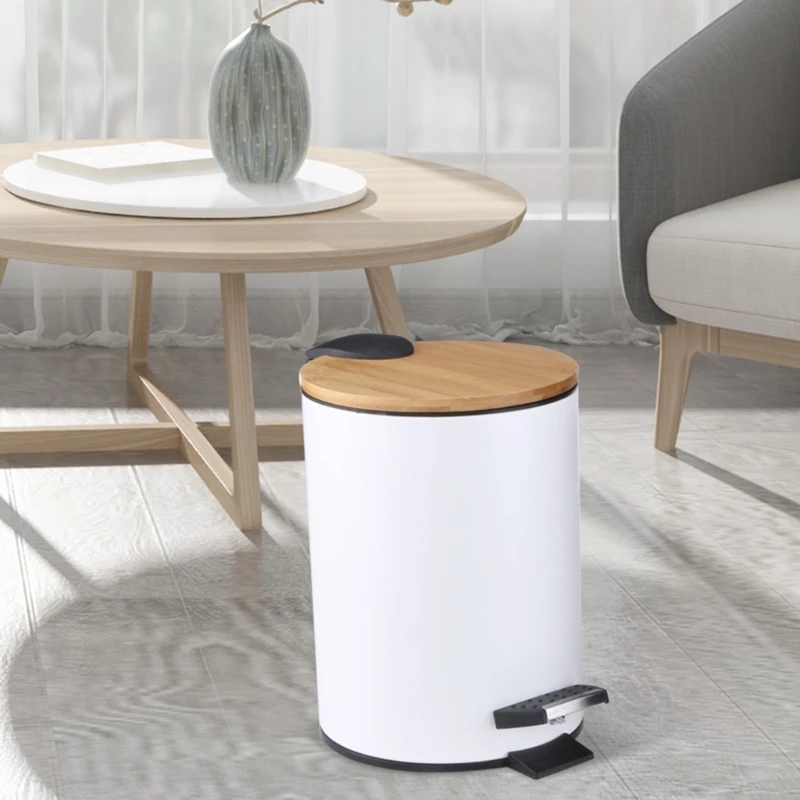 3/5L Wooden Flip Step Trash Ca – Sustainable Living Eco Friendly recenzja i cena