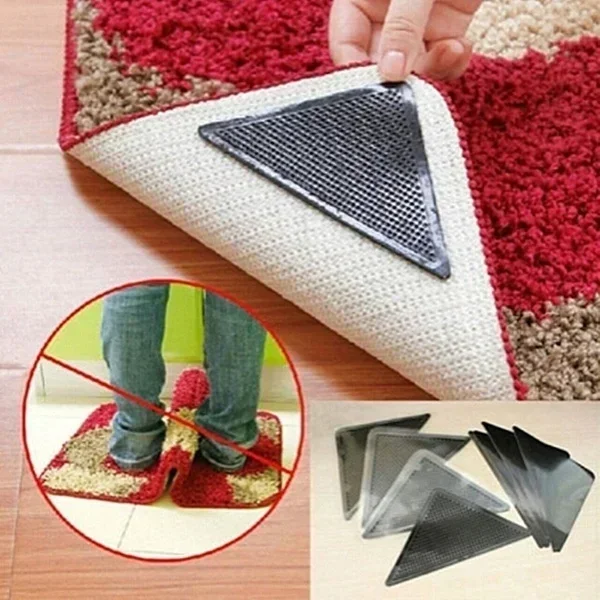4-Piece Silicone Carpet Carpet – Sustainable Living Eco Friendly recenzja i cena
