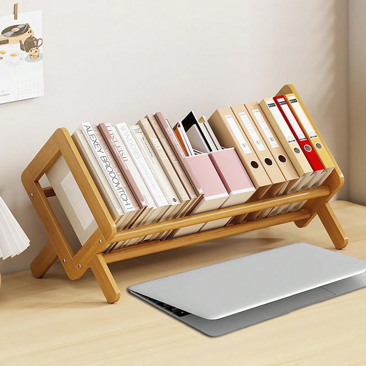 Desktop Bookshelf Home Living  – Sustainable Living Eco Friendly recenzja i cena