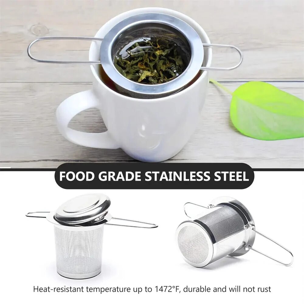 A Set Stainless Steel Mesh Tea – Loose Leaf Tea Infuser recenzja i cena