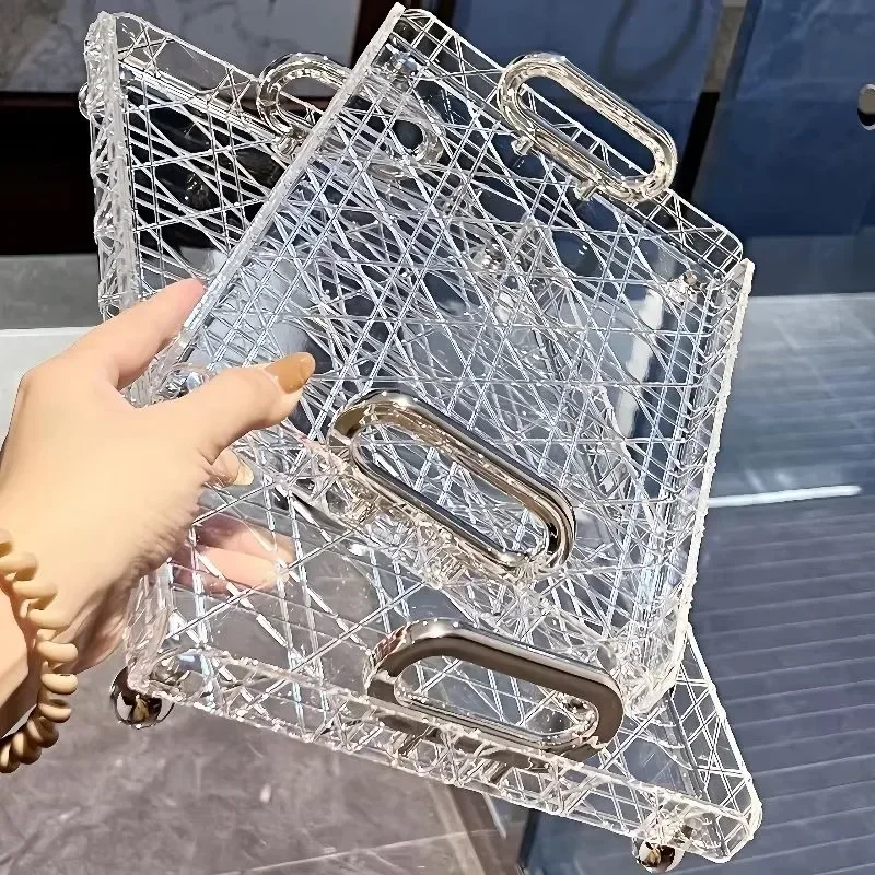 Acrylic Rectangular Tray Makeu – Sustainable Living Eco Friendly recenzja i cena