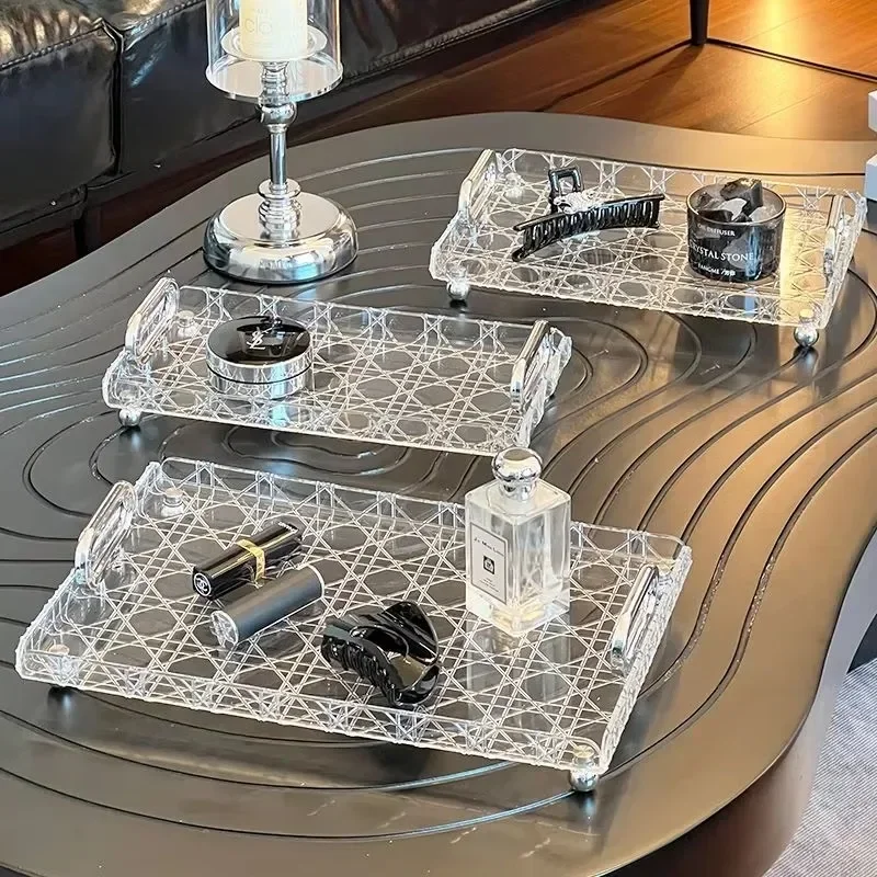 Acrylic Rectangular Tray Makeu – Sustainable Living Eco Friendly recenzja i cena