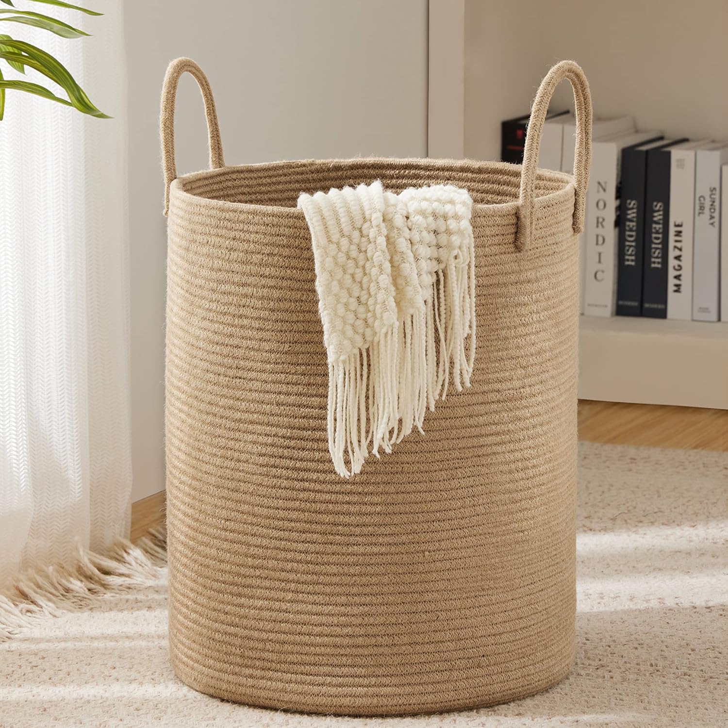 Large Storage Basket Tall Wove – Sustainable Living Eco Friendly recenzja i cena