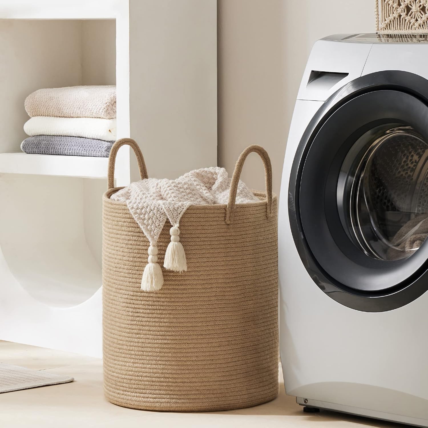Large Storage Basket Tall Wove – Sustainable Living Eco Friendly recenzja i cena
