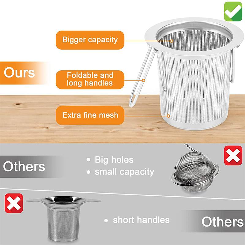 LMETJMA Tea Infuser Stainless  – Loose Leaf Tea Infuser recenzja i cena